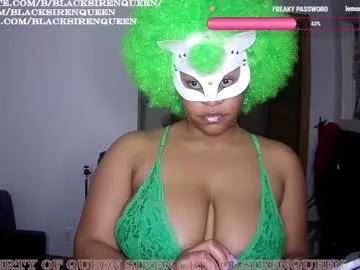 Freechat blacksirenqueen on Chaturbate