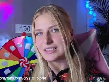 Freechat crystal_blond on Chaturbate
