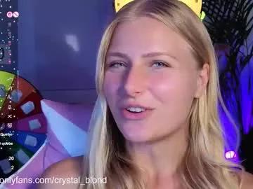 Freechat crystal_blond on Chaturbate