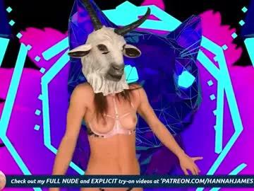 Freechat hannahjames710 on Chaturbate