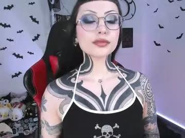 Chaturbate herinfernalmajesty is Freechat herinfernalmajesty — hello /menu - lovense on **patterns 15/55/88/100** #goth #bigass #tease #glasses #tattoo