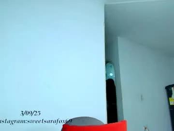 Freechat sweetsarafoxxx on Chaturbate