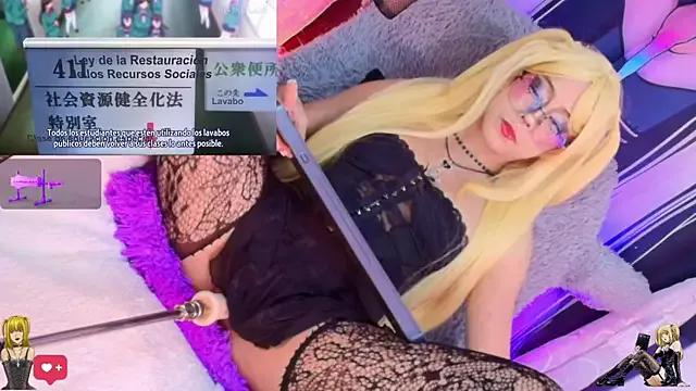 StripChat kaori- is Freechat kaori- — spit in the tits of Misa amane