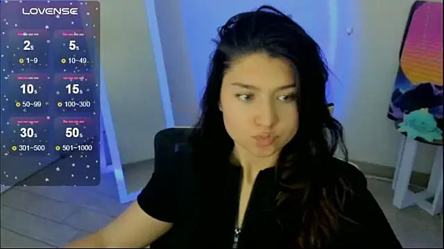 StripChat Sandra_Curly is Freechat Sandra_Curly — Cream on the face